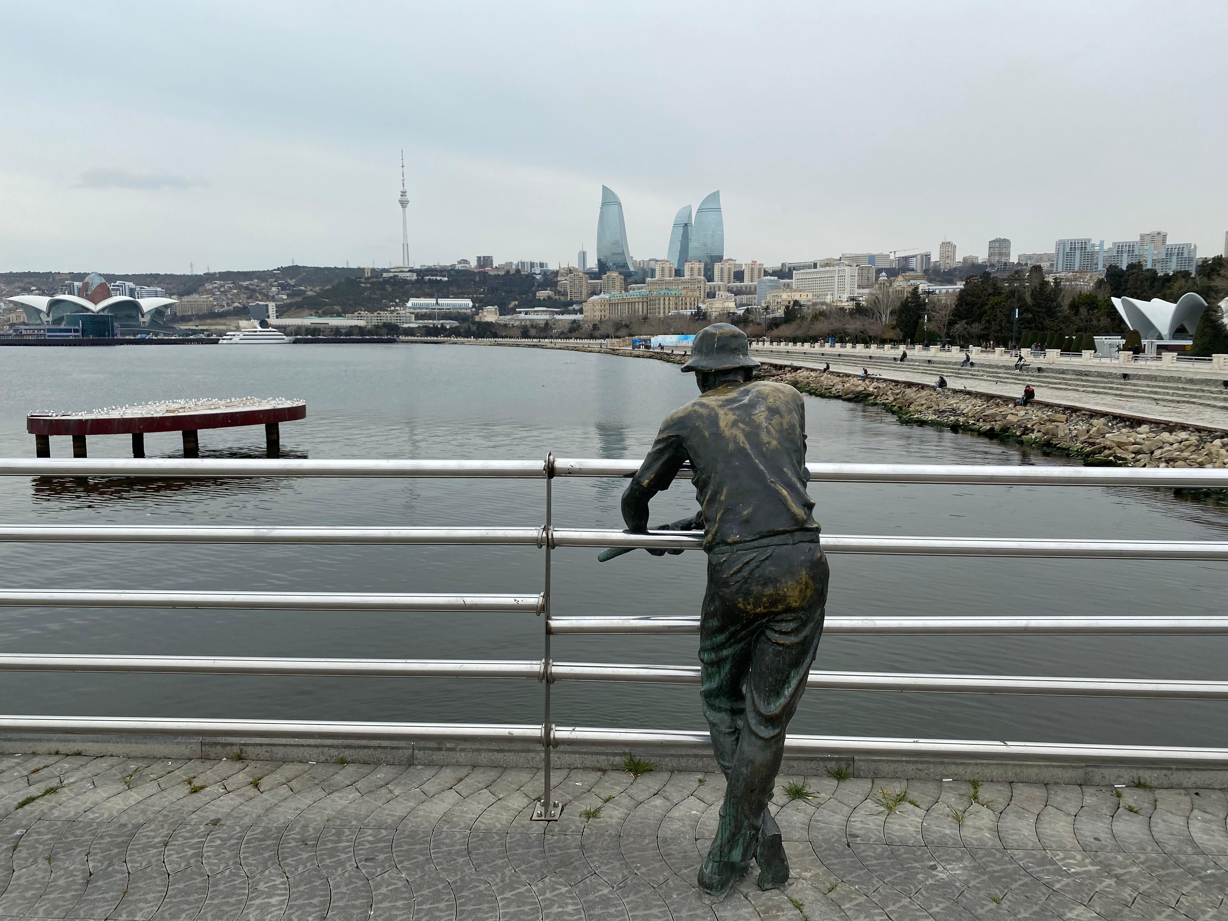 Приморский бульвар в Баку. Фото 1